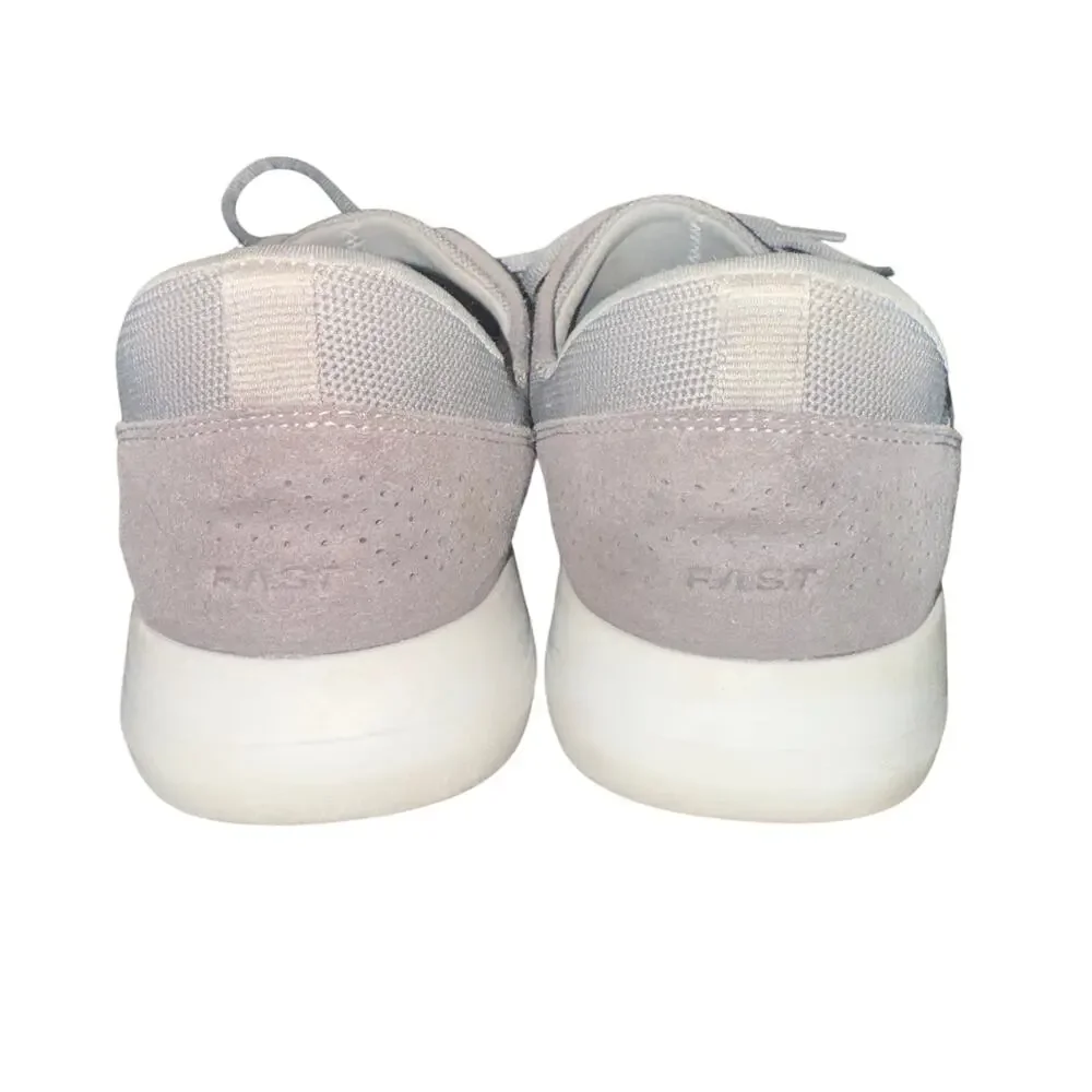 Kizik Madrid Eco-Knit Sneakers Unisex Size Men's 11.5 Women's 13 Gray White Shoe